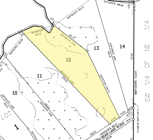 Lot 12 on the Ursa Major plat