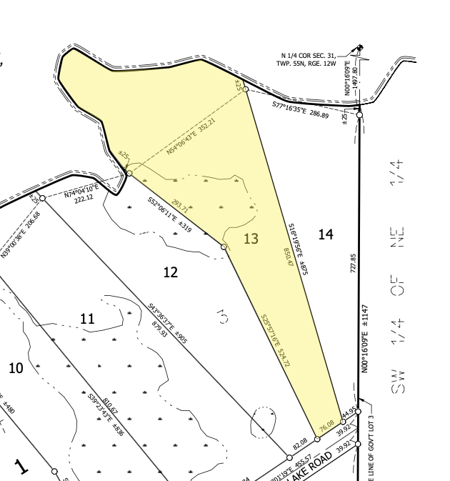 Lot 13 on the Ursa Major plat